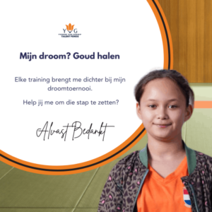 Mijn droom? Goud halen!