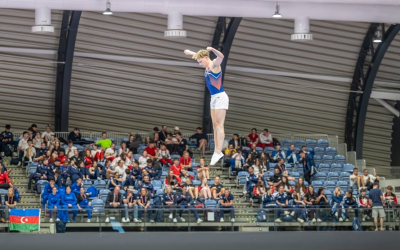 Help Ralph richting WK trampoline springen in China