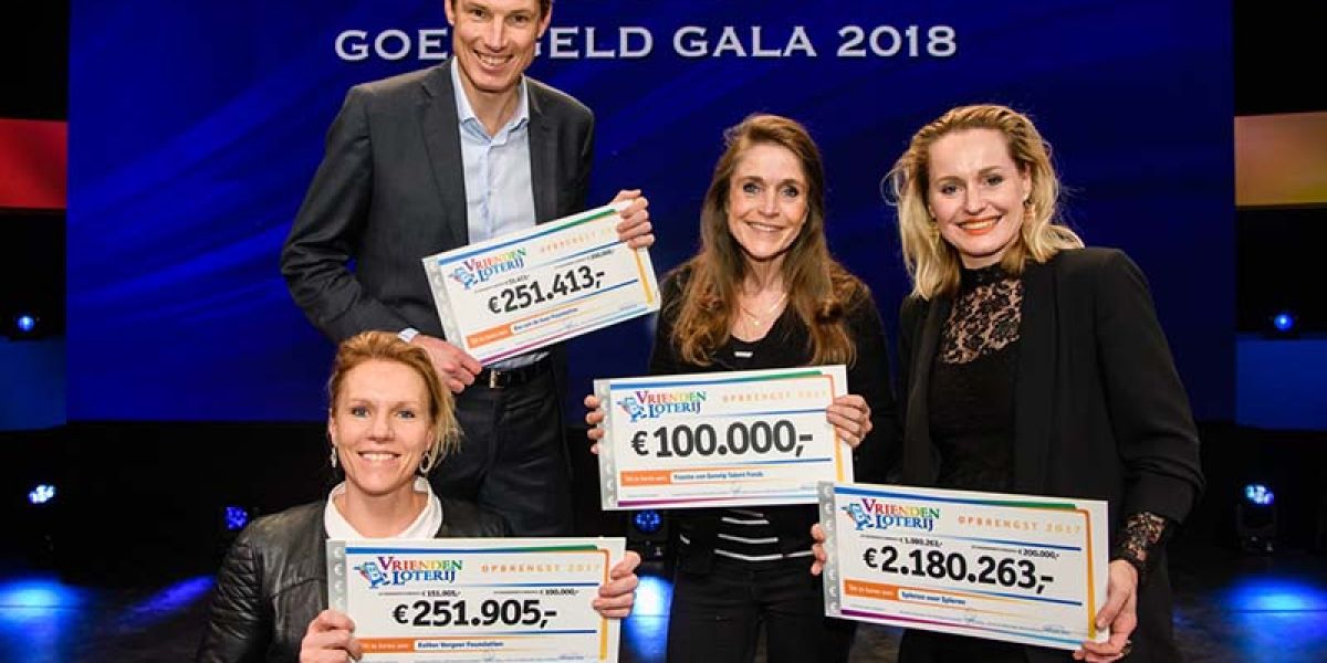 Yvonne van Gennip nieuws:Het YvGTF treedt toe tot groep vaste beneficiënten van de VriendenLoterij