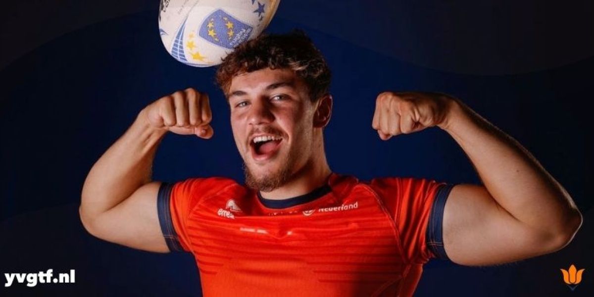Yvonne van Gennip nieuws:Talent van de Maand september: rugbyer Marvin Dijkhuis (17)