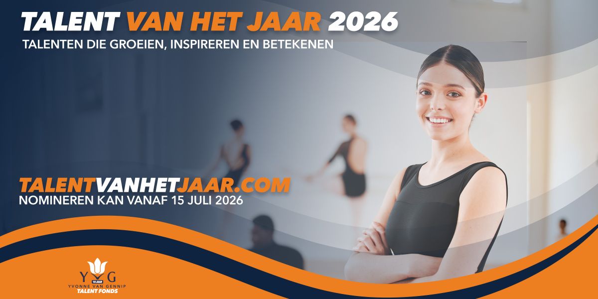 Yvonne van Gennip nieuws:Verkiezing Talent van het Jaar 2026 van start
