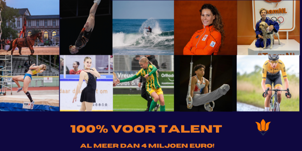Yvonne van Gennip nieuws:Door de magische grens: Meer dan 4 miljoen euro aan talenten uitgekeerd